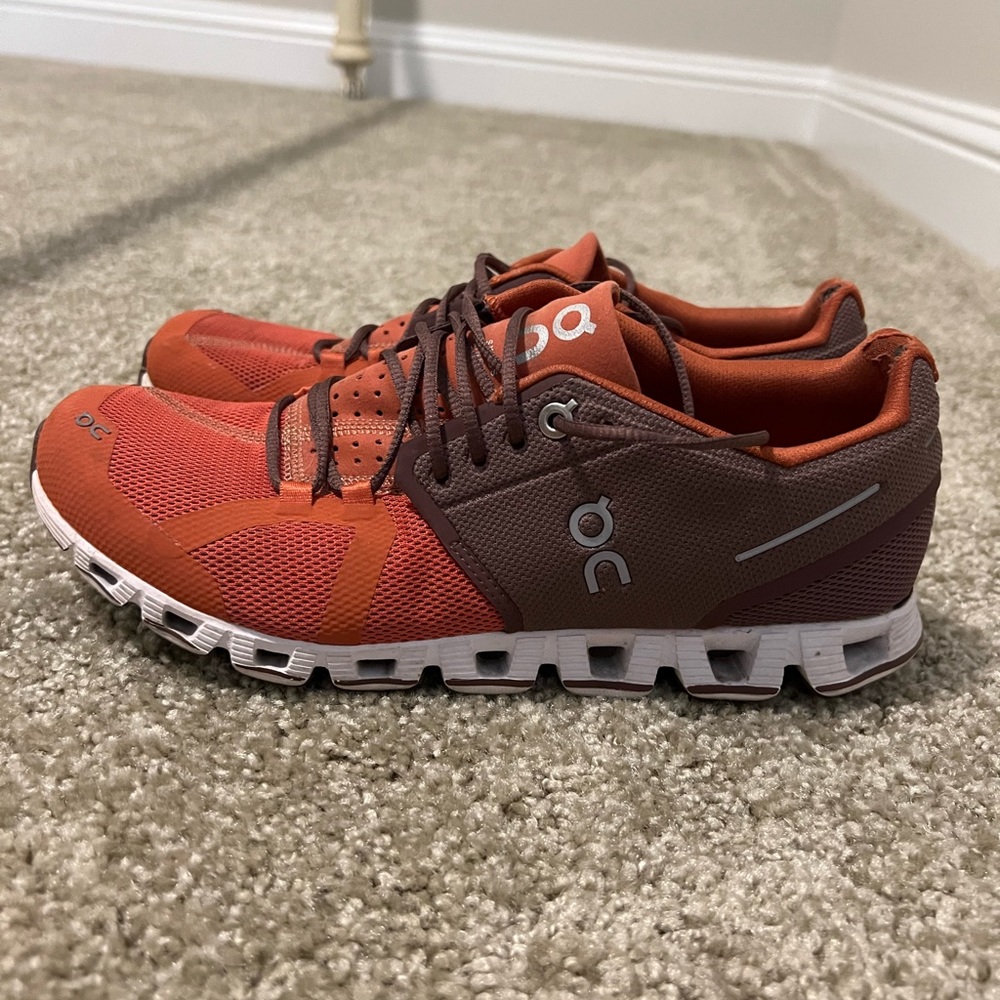 On cloud shoes!
